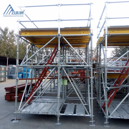 Hot Sale China Steel Zulin Rl48, 60 Frame Telescopic Prop Scaffolding System
